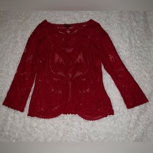 See thru Lace Floral Panel Women's Express Size:S 🥰